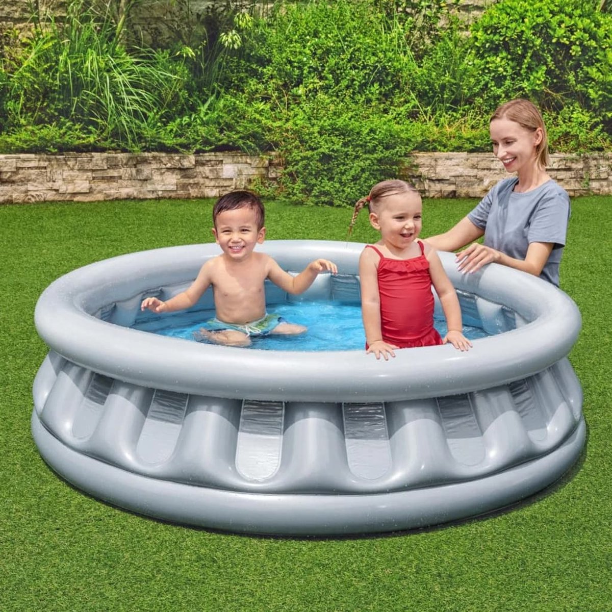 Bestway Opblaasbaar Kinderzwembad Ruimteschip - 152 x 33 cm — afbeelding 14