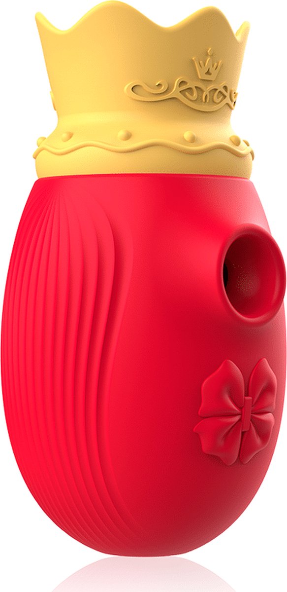 INTENSE FUN | Intense Clit Stimulator 10 Licking And Suction Frequencies - Red