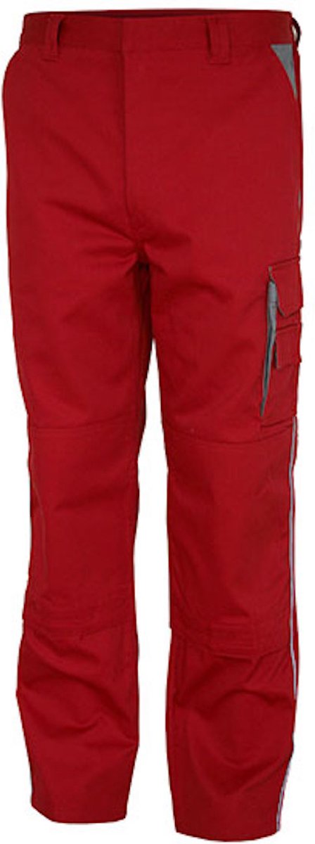 Carson Workwear 'Contrast Work Pants' Outdoorbroek Red - 56
