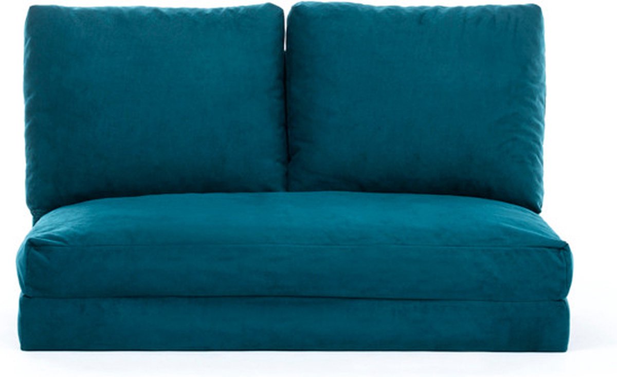 Skye Decor Slaapbank voor 2 Personen - Stijlvol Petrol Groen - Ruimtebesparend 120x62x68cm petrol+groen