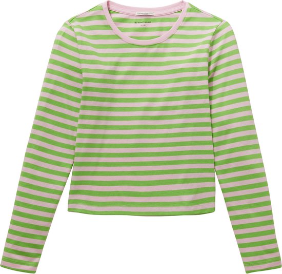 TOM TAILOR striped longsleeve Meisjes T-shirt - Maat 164