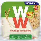 12x WW Wraps Proteïnen 8 stuks
