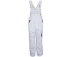 Carson Contrast Bib Pants CR483 - white/grey - 42