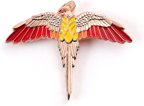 The Carat Shop - Harry Potter - Felix - Fawkes Speldbadge - Goud