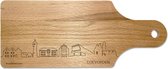 Skyline Drink Board Coevorden - Snack board - Planche de service - Anniversaires cadeaux - Anniversaire cadeau - Cadeau cadeau - Service - WoodWideCities