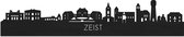 Skyline Zeist Zwart hout - 100 cm - Woondecoratie - Wanddecoratie - Meer steden beschikbaar - Woonkamer idee - City Art - Steden kunst - Cadeau voor hem - Cadeau voor haar - Jubileum - Trouwerij - WoodWideCities