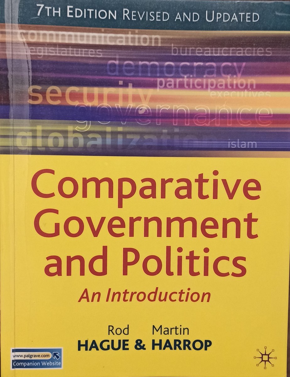Omslag van Comparative Government and Politics