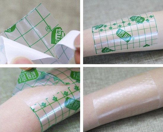 Second Skin Tattoo-Folie – Wasserdicht & Atmungsaktiv | 15 Cm X 2 M | Für Tattoo-Pflege, Duschen, Sport