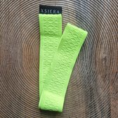 XSIERA - Handdoek elastiek - Neon Yellow - Elastische band strandlaken - Strandknijpers - Towelband - Towelstrap - Handdoekknijpers - Handdoekelastiek - handdoekklemmen - - moederdag