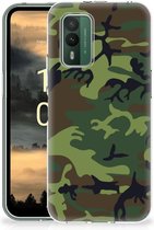 GSM Hoesje Nokia XR21 Smartphonehoesje Camouflage