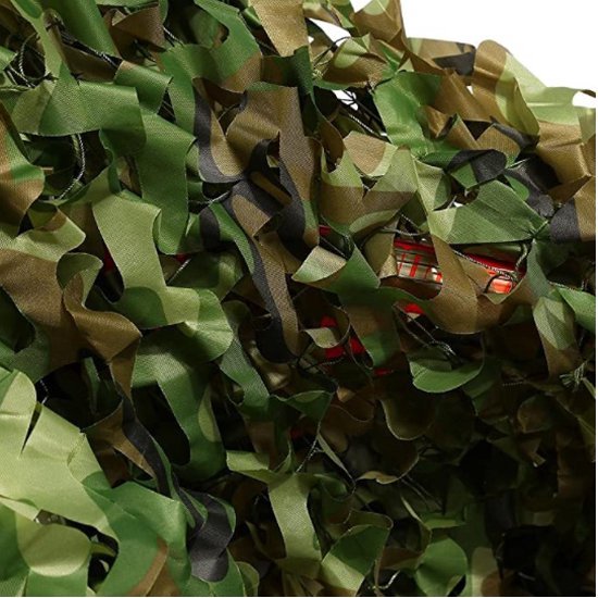 5x2 meter camouflage net groen van MFH — afbeelding 3