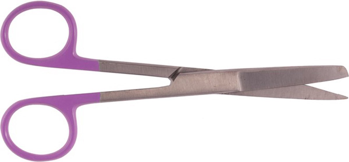 Goedkoopste Verpleegkundeschaar Paars | 13,5 cm | Roestvrij Staal | Pleisterschaar | verpleegkundige accessoires