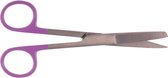 Ciseaux d'allaitement Violet | 13,5 cm | Acier inoxydable | Ciseaux à plâtre | accessoires d'allaitement