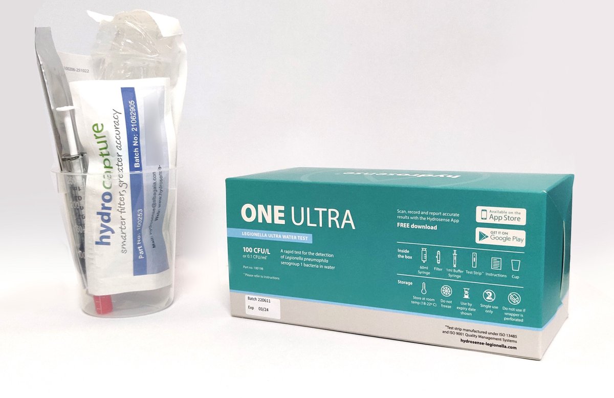 Goedkoopste Legionella Sneltest/Veldtest drinkwater/leidingwater SG1 Veteranenziekte