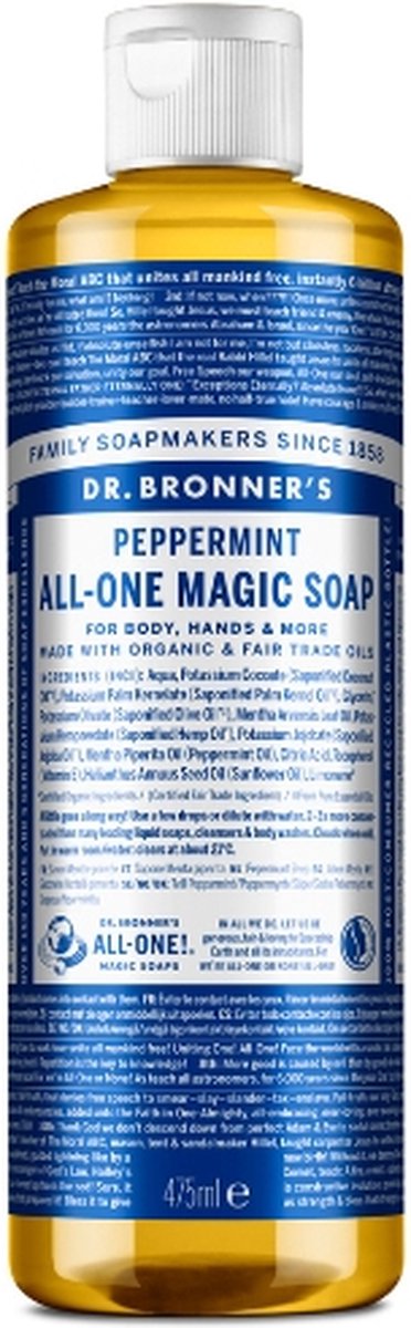 Dr. Bronner's - Vloeibare Zeep Peppermint