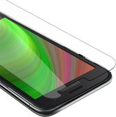 Cadorabo Screenprotector geschikt voor Samsung Galaxy XCover 4 / XCover 4s - Pantser film Beschermende film in KRISTALHELDER Geharde (Tempered) display beschermglas in 9H hardheid met 3D Touch