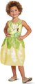 Smiffys - Disney Princess & The Frog Tiana Basic Plus Kostuum Jurk Kinderen - Kids tm 8 jaar - Groen