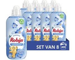 Robijn Classics Morgenfris Wasverzachter - 8 x 50 wasbeurten - Voordeelverpakking