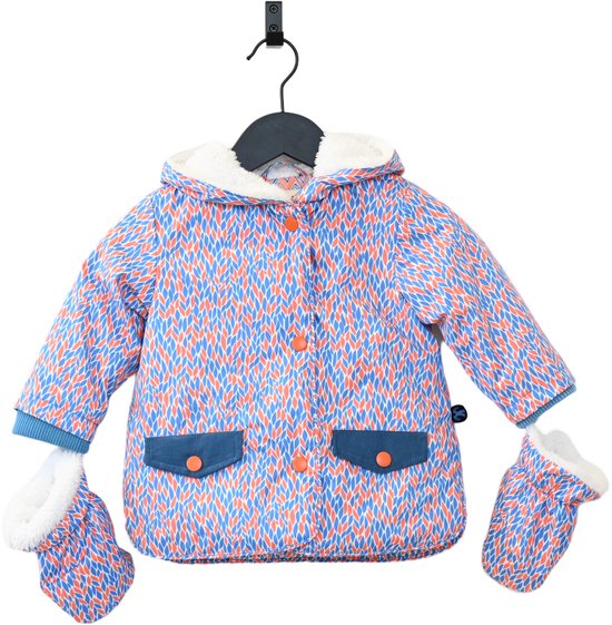 Ducksday - veste d'hiver pour bébé - imperméable - mitaines amovibles - tout-petit - unisexe - Joy - taille 74