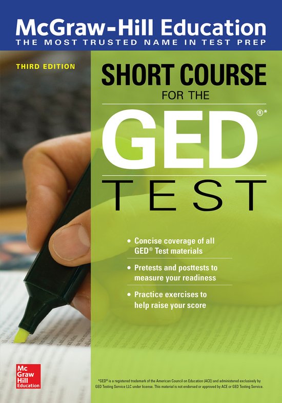 McGraw-Hill Education Short Course for the GED Test, Third E ... - cover