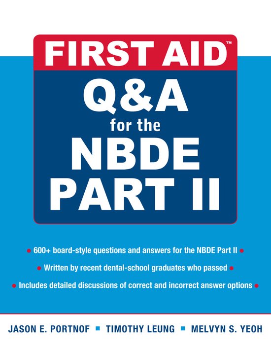 First Aid Q&A For The Nbde - cover