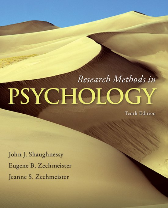 Research Methods in Psychology - cover