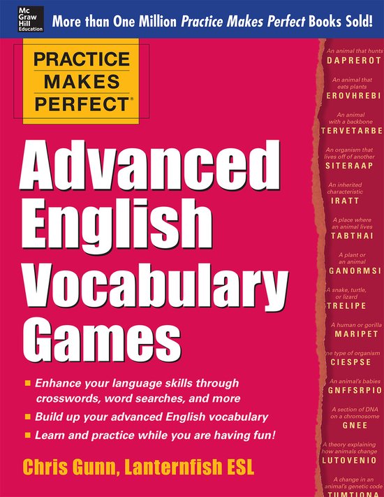 Practice Makes Perfect Advan Eng Vocab - cover