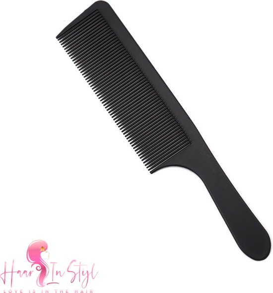 Haar in Stijl® Kam 0611 - Carbon Antistatische fijne haarkam met een