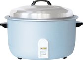 Cuiseur à riz électrique Tellier Professional - adapté pour 10 kg de riz - bleu clair