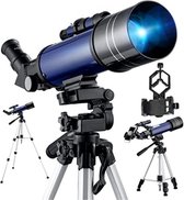 Gratyfied Sterrenkijker Voor Kinderen - Sterrenkijker Telescoop Volwassenen - Telescoop Kinderen - Blauw