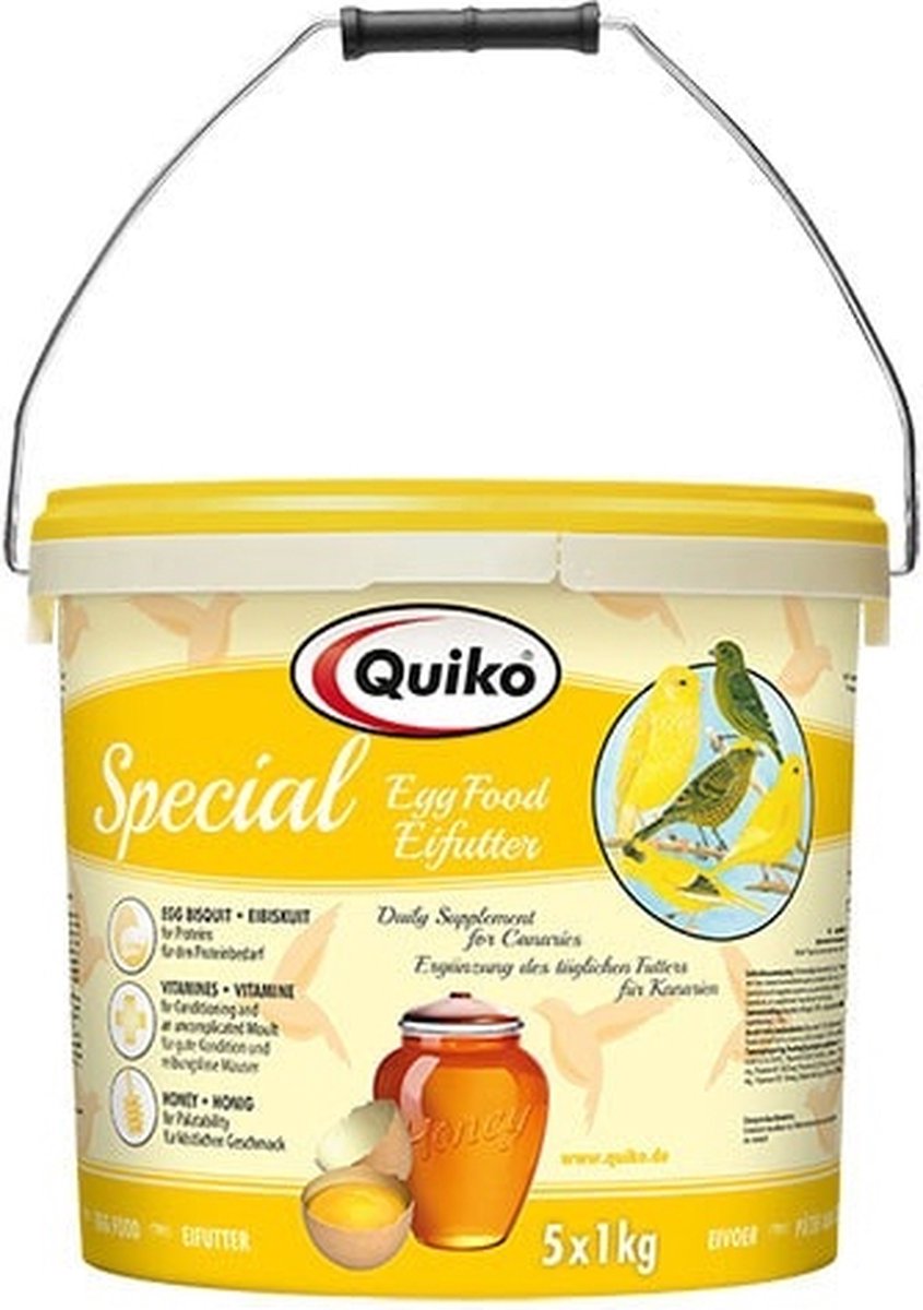 Quiko Special eivoer voor postuurkanaries - Eivoer voor vogels - Vogelvoer