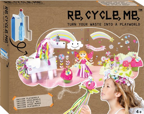 Re-Cycle-Me- knutselpakket-unicorn- jouw eenhoornwereld