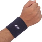 Nivia Wrist Band WB01 for Men & Women (Small, Black) | Material - Cotton | Sweatband for Wrist| Lightweight | Stretchable | Good Absorbent