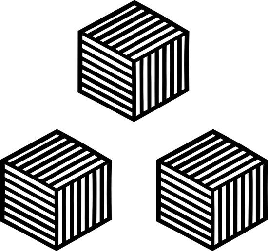 Krumble Pannenonderzetter - Set van 3 - Hexagon - Pannenonderlegger - Tafelaccessoire - Hittebestendig - Siliconen - 14 x 24 - Zwart
