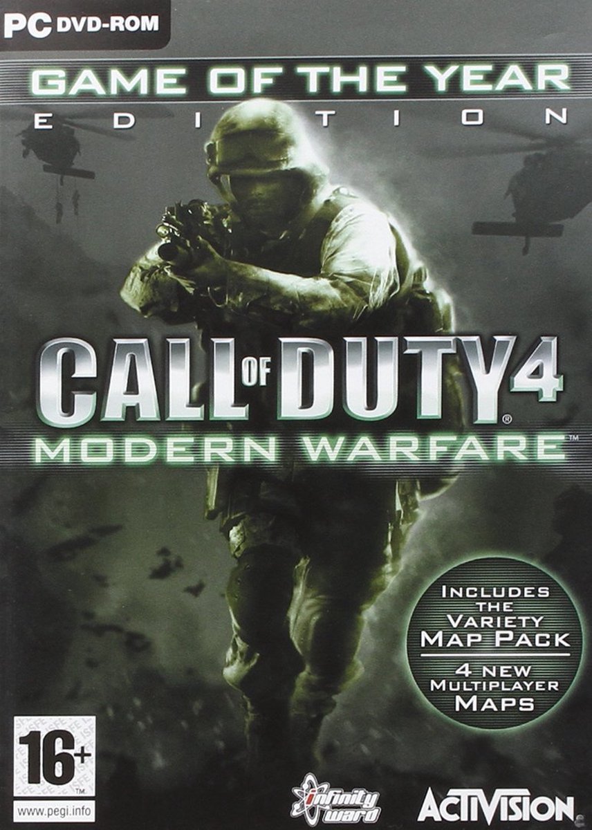 Call Of Duty 4: Modern Warfare - Game of the Year Edition - Windows - Activision Blizzard Entertainment