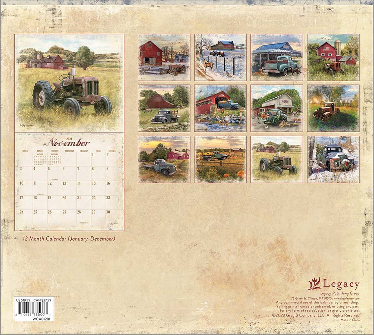 Heartland Kalender 2024 bol