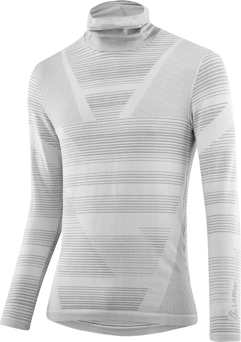 Loeffler ondershirt lange mouwen M Rollneck L/S Transtex® Retr'x - Grijs