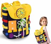 Kluzoo - Jouets Montessori - 2-5 ans - Sac à Dos Enfants - Cartable Enfant - Sac à Dos Enfant - Sac à Dos Enfant - Busy Board