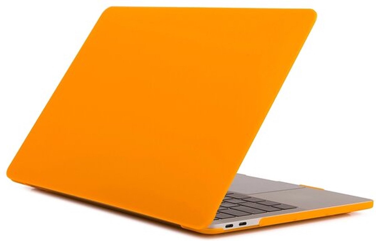 By Qubix MacBook Pro 14,2 inch - oranje (2021 - 2023)