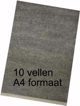 CHPN - Carbonpapier - Carbon papier - Overtrekpapier - 10 vellen - A4 formaat - Kopie maken - Overtrekken - Tekenen - Snel en Simpel Kopiëren - Tekenpapier - Zwart