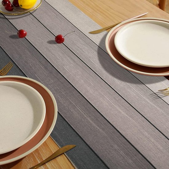 Linnen Tafelloper,Handgemaakte Gevlochten Rustieke Eettafel Loper,Keuken Tafelloper,Voor Het Diner Thuis Boerderij Bruiloft Partij Decor Tafelkleed,Aanpasbare (30x120cm/12x47.2in