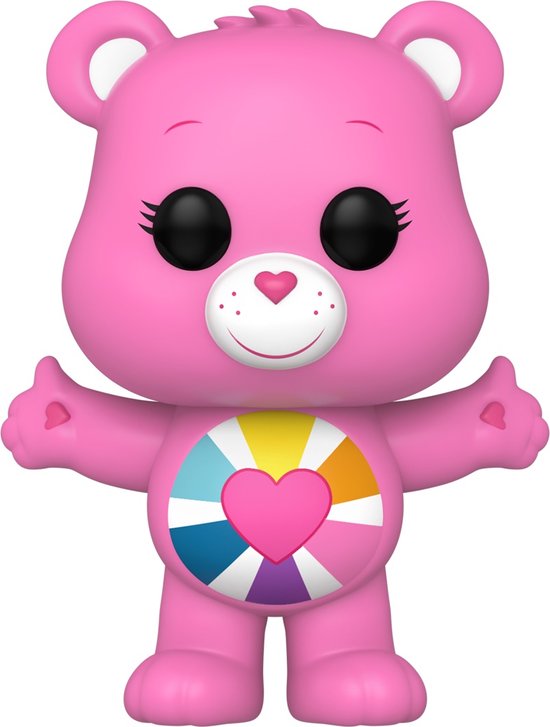 Funko Pop! Animation: Care Bears 40th Anniversary - Hopeful Heart Bear (kans op speciale Glow in the Dark Chase editie)