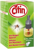 Citin - Na Vulling - 2 stuks - Anti muggenstekker - Muggenverjager - Diffuseur - Anti moustiques