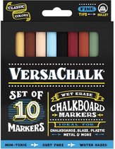 VersaChalk- Liquid Chalkboard Markers - fine - 10 stuks - Gekleurd