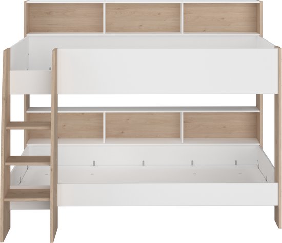 Parisot - Stapelbed Shelby - 90x200 - Wit