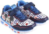 Sneakers Mickey Mouse - led - sportschoenen - blauw - maat 24