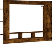 vidaXL-Tv-meubel-152x22x113-cm-bewerkt-hout-gerookt-eikenkleurig