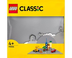 foto van LEGO Classic Grijze Bouwplaat - 11024
