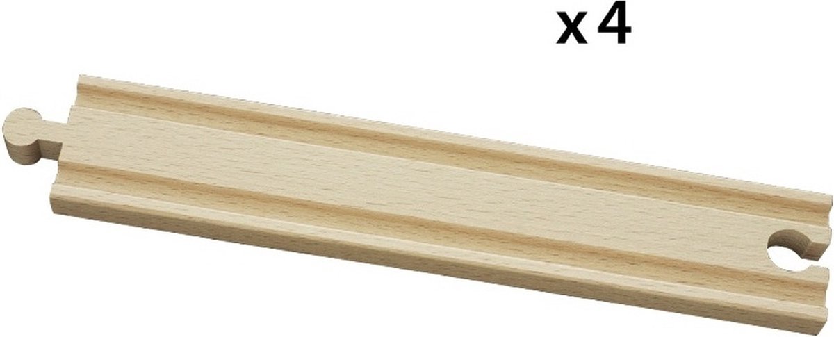 BRIO Lange rechte rails - 33341 - uitbreiding voor BRIO World - vanaf 3 jaar — afbeelding 3
