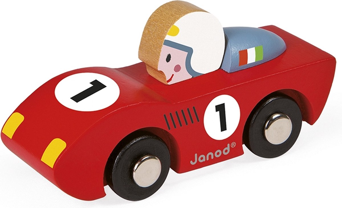 Janod Story - Racing Speed - Rood - 1 stuks | bol
